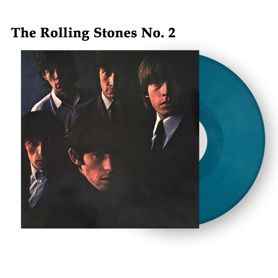 The Rolling Stones No. 2 Exclusive Limited Steel Blue Color Vinyl LP