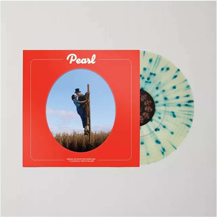 Tyler Bates & Timothy Williams - Pearl (Original Motion Picture Soundtrack) Exclusive Clear with Blue Splatter Vinyl LP
