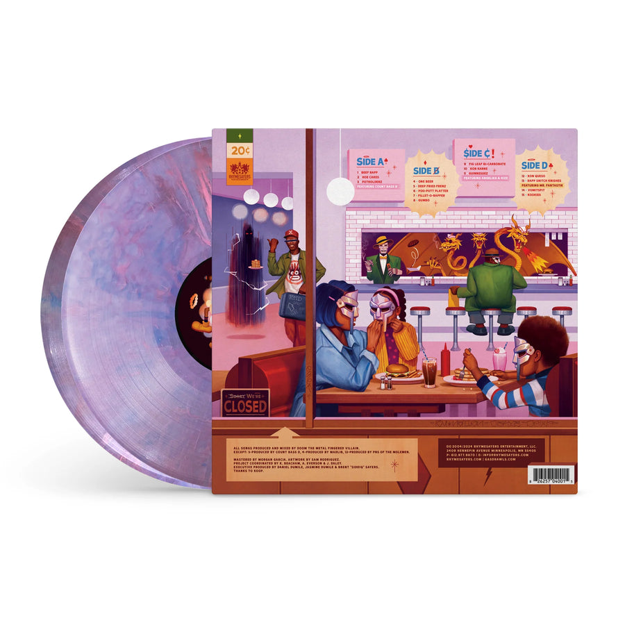 MF Doom - MM..Food 20th Anniversary Edition Sweet Tart marble Color Vinyl 2xLP