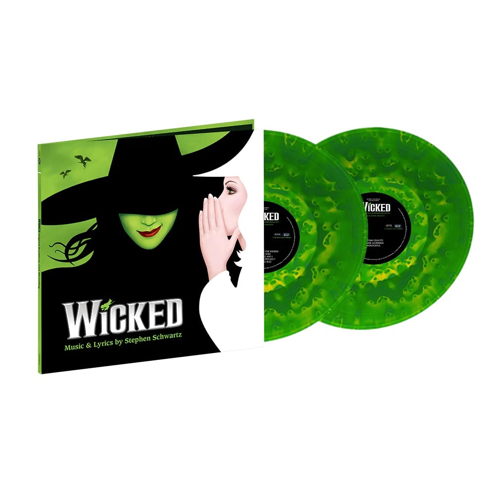 Wicked 20th Anniversary Exclusive Wicked Green Color 2x Vinyl LP Vinceron