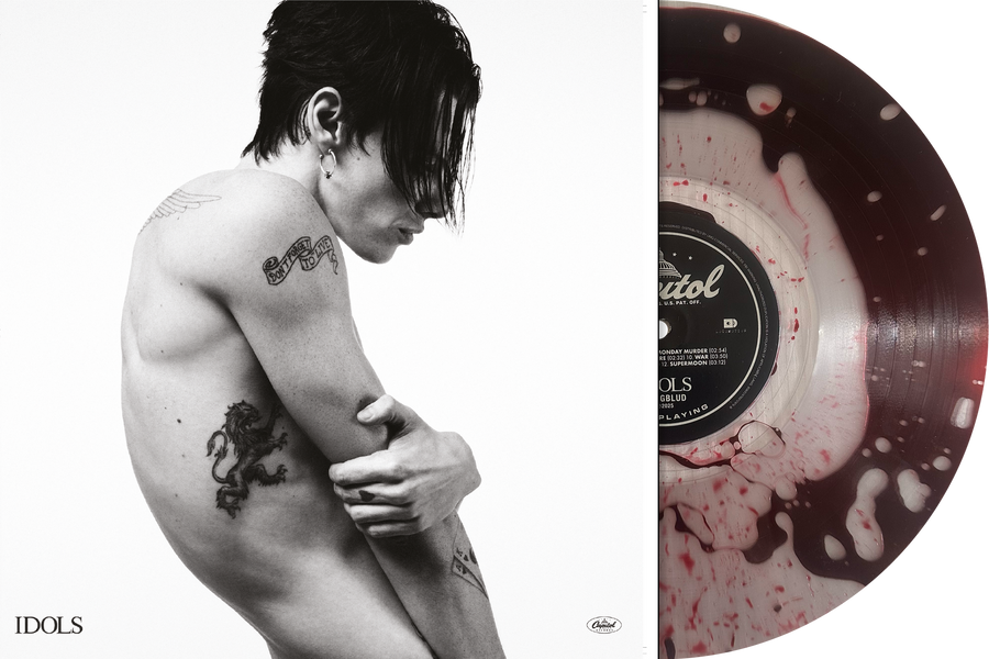 Yungblud Idols Exclusive Blood Filled LP Vinyl W/ Post Card (Bad World Release)