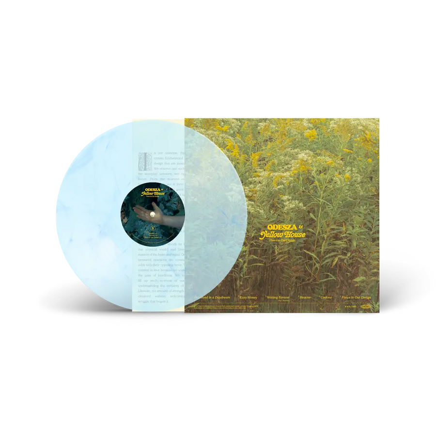 Odesza & Yellow - House Flaws In Our Design Spotify Exclusive Clear Sky Blue Vinyl LP