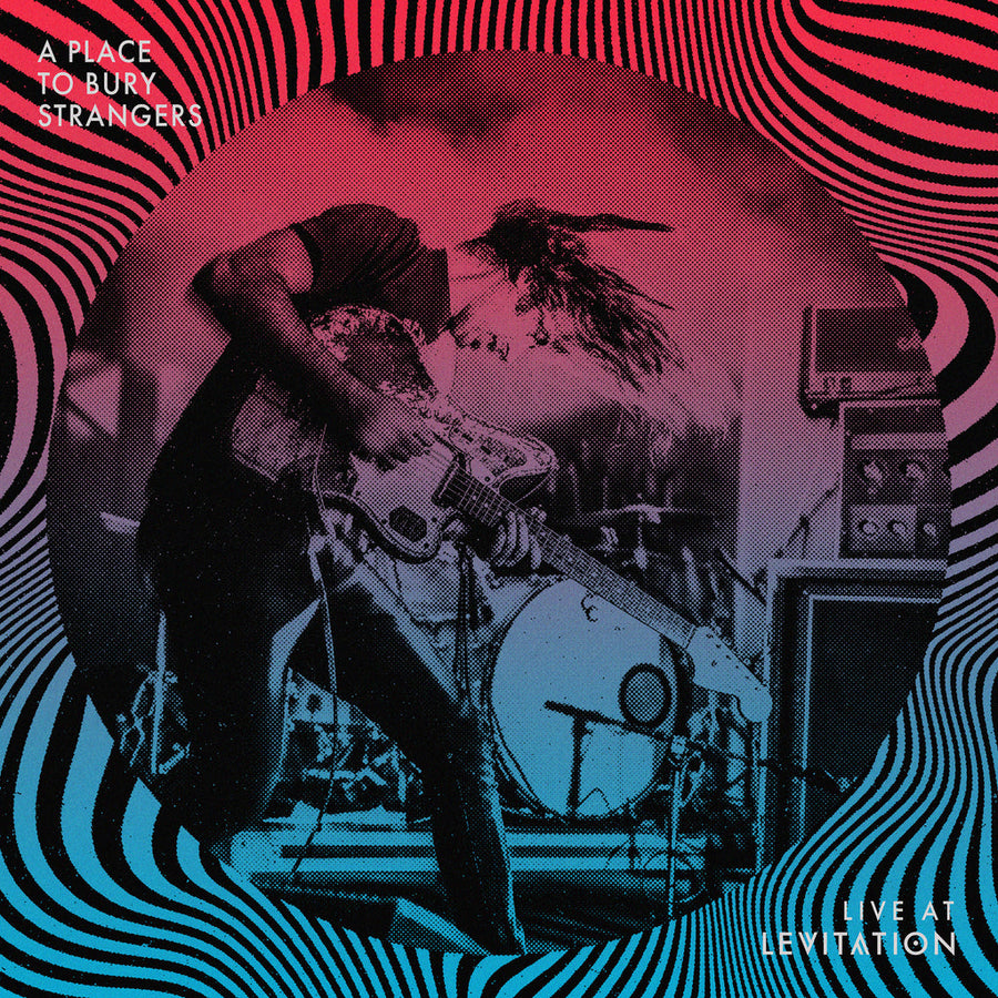 A Place To Bury Strangers - Live at Levitation Exclusive Grape/Tangerine/Hot Pink Splatter Color Vinyl LP Limited Edition #500 Copies