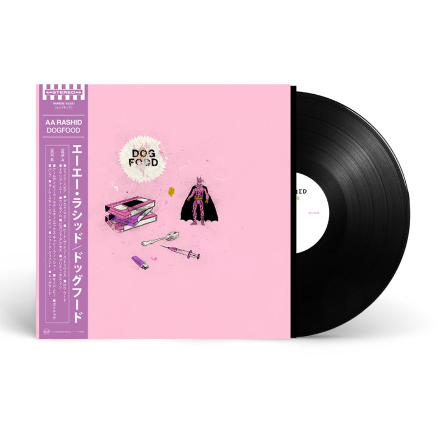 AA Rashid - Dogfood Japness Obi Exclusive Limited Edition Black Color Vinyl LP