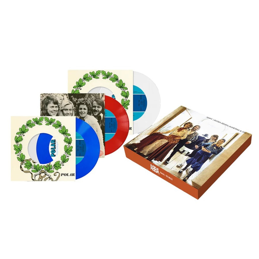 ABBA - Waterloo 50th Anniversary Exclusive Limited Blue/Red/White Color Vinyl 3x LP Boxset