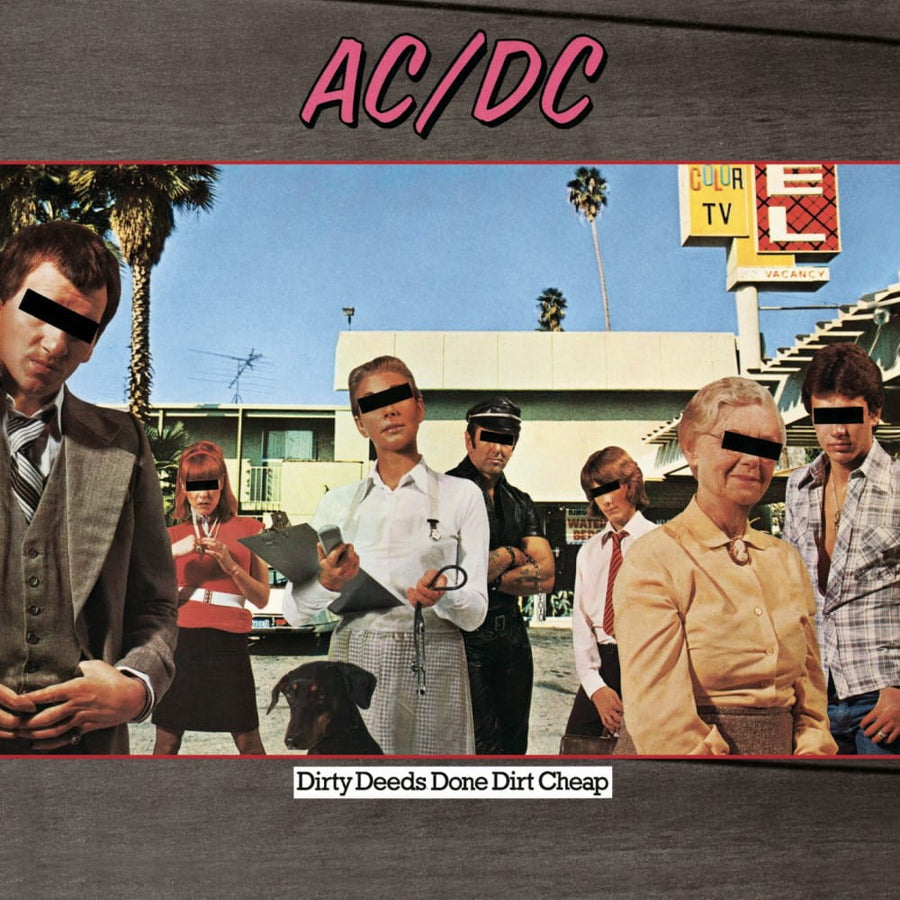 AC/DC - Dirty Deeds Done Dirt Cheap 50th Anniversary Exclusive Limited Gold Color Vinyl Rock LP