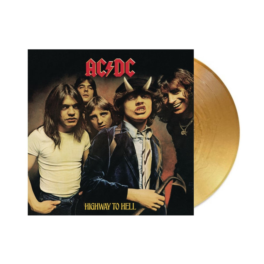 AC/DC - Highway To Hell 50th Anniversary Exclusive Limited Gold Color Vinyl Rock LP