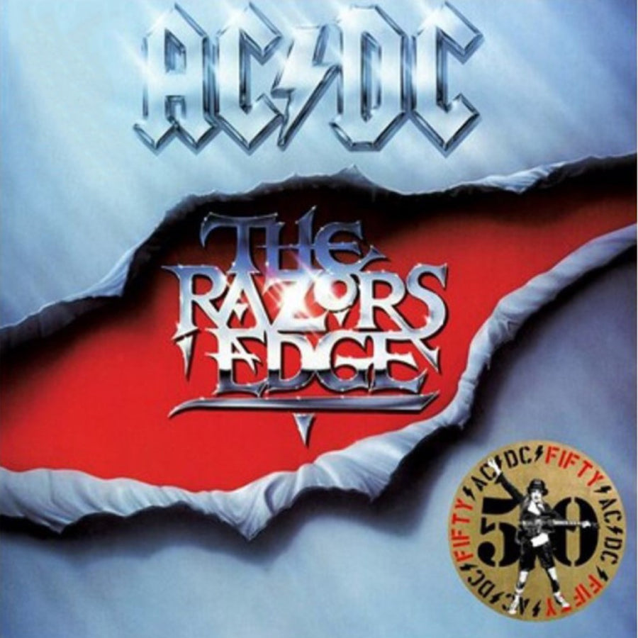 AC/DC - The Razor's Edge 50th Anniversary Exclusive Limited Gold Color Vinyl Rock LP