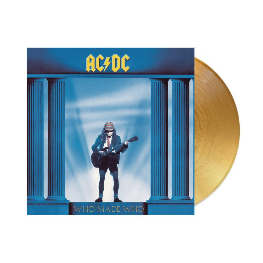 AC/DC - Who Made Who 50th Anniversary Exclusive Limited Gold Color Vinyl Rock LP