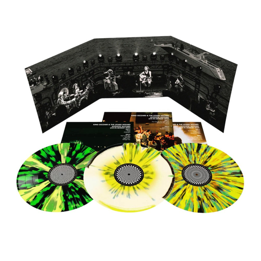 Acoustic Gizzard - Live in Detroit '24 Exclusive Limited Color Vinyl 3x LP