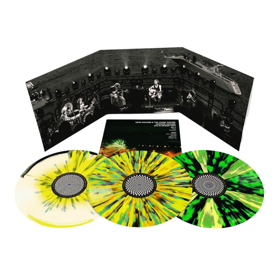 Acoustic Gizzard - Live in Detroit '24 Exclusive Limited Color Vinyl 3x LP