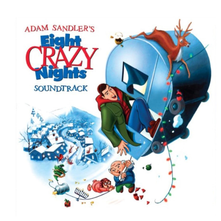 Adam Sandler - Eight Crazy Nights Original Soundtrack Exclusive Club Edition Blue-In-White Color Vinyl LP