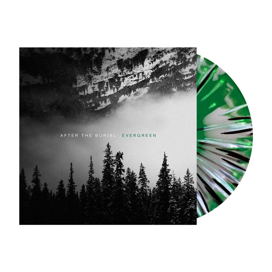 After The Burial - Evergreen Exclusive Limited Green/Silver/Black/White Splatter Color Vinyl LP
