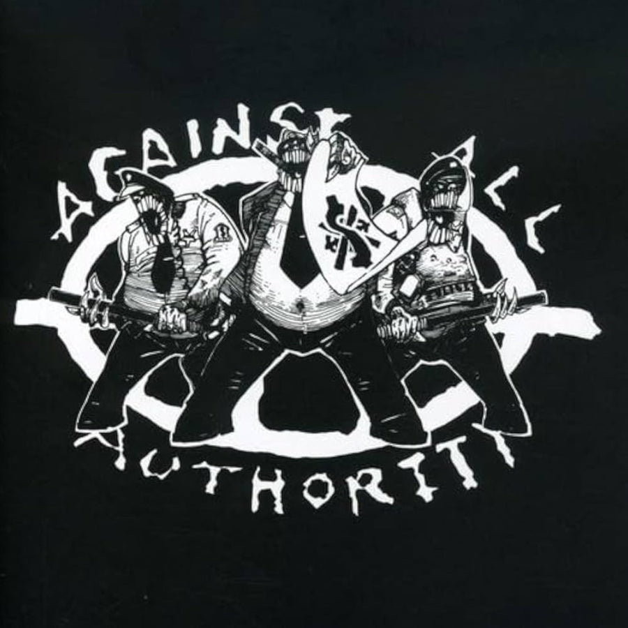 Against All Authority - 24 Hour Roadside Resistance Exclusive Limited White/Black Splatter Color Vinyl LP