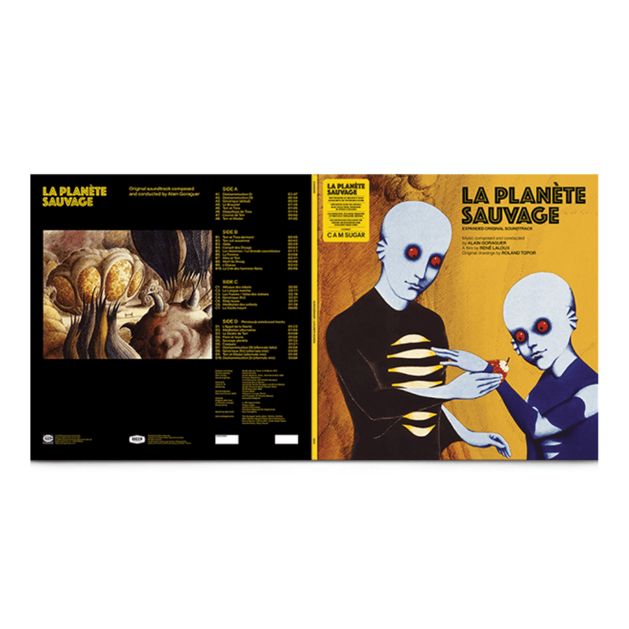 Alain Goraguer - La Planete Sauvage Exclusive Limited Blue Color Vinyl 2x LP