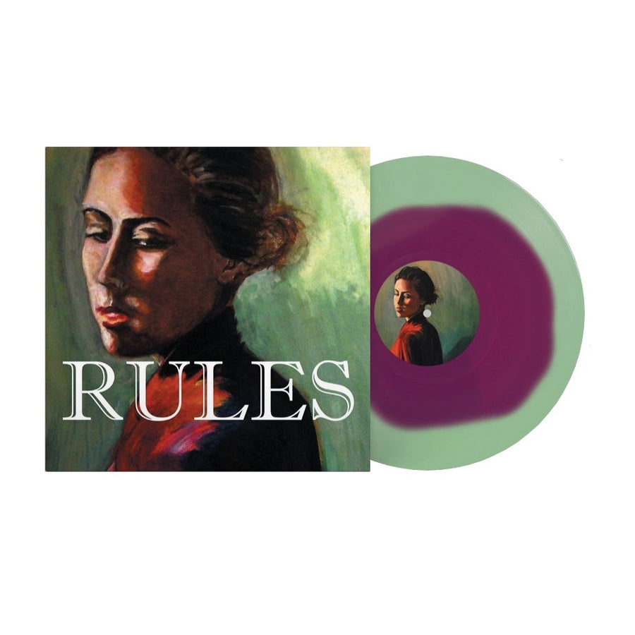 Alex G - Rules Exclusive Limited Maroon Center/Green Outer Color Vinyl LP