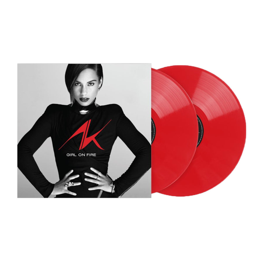 Alicia Keys - Girl On Fire 10th Anniversary Exclusive VMP Club Edition Opaque Red Color Vinyl 2x LP