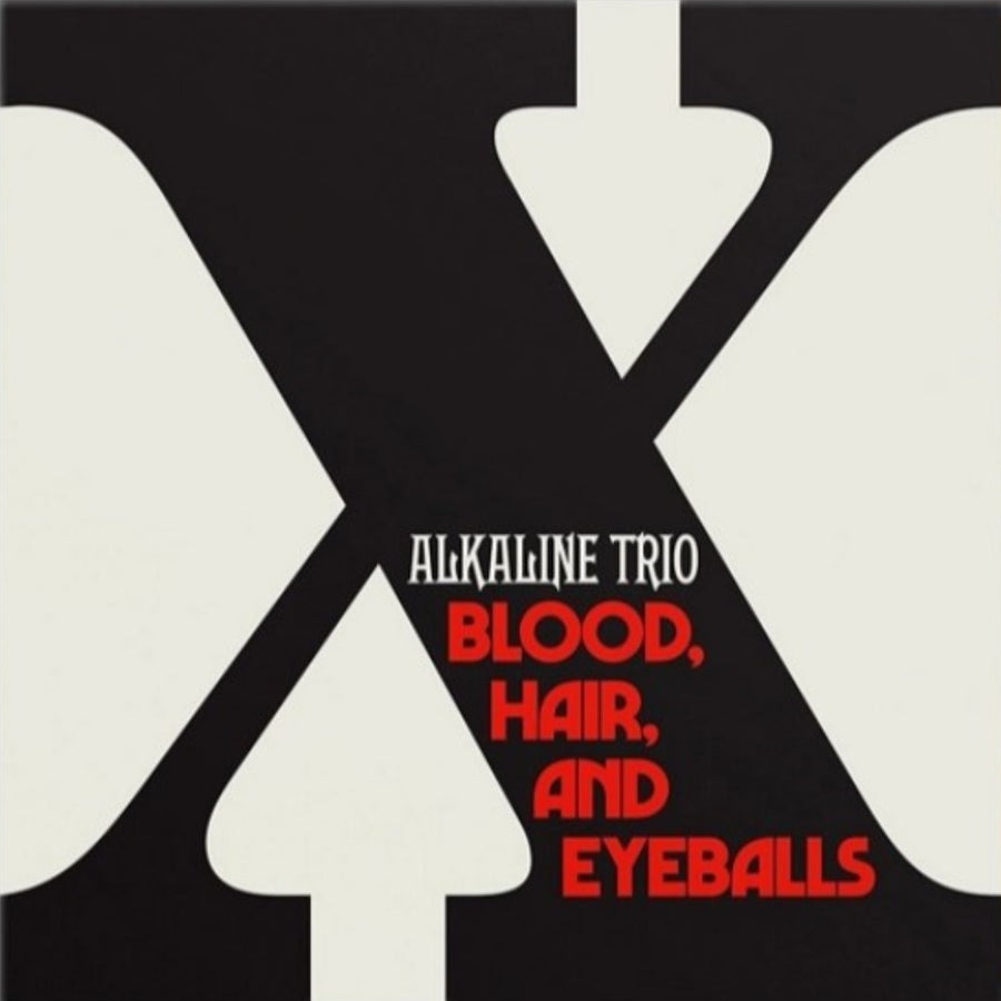 Alkaline Trio - Blood, Hair, And Eyeballs Exclusive Limited Bone/Black Colored Vinyl LP