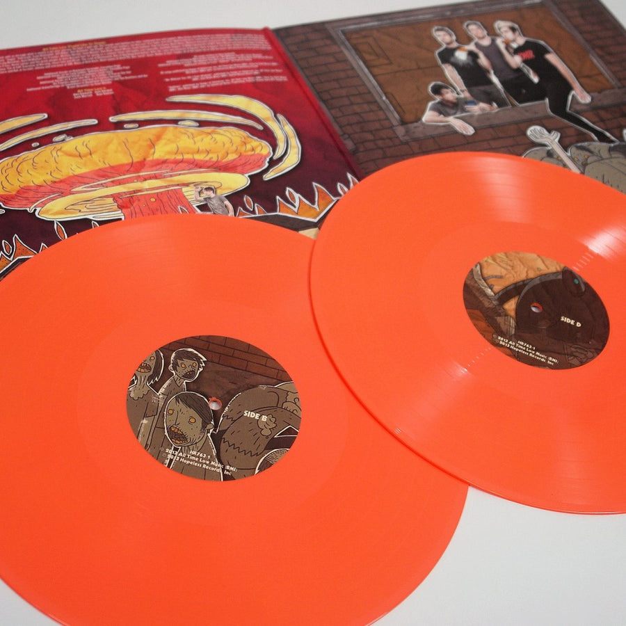 All Time Low - Don't Panic: It's Longer Now Exclusive Limited Orange Color Vinyl 2x LP