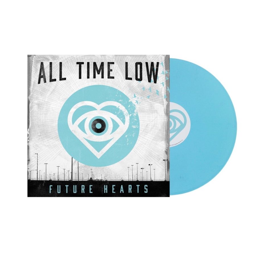 All Time Low - Future Hearts Exclusive Limited Light Blue Color Vinyl LP