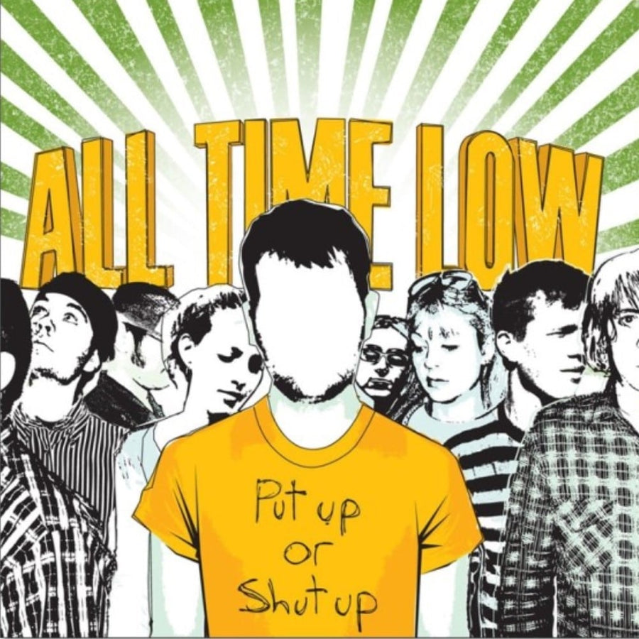 All Time Low - Put Up Or Shut Up Exclusive Limited Yellow Color Vinyl LP