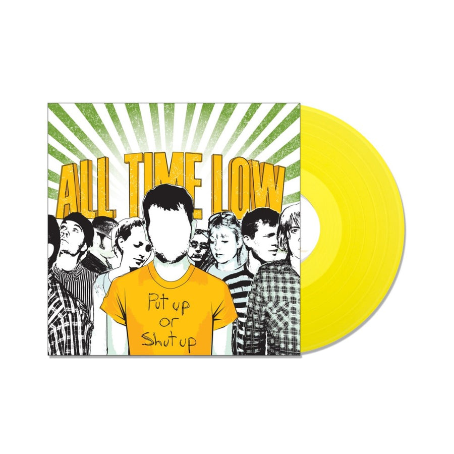 All Time Low - Put Up Or Shut Up Exclusive Limited Yellow Color Vinyl LP