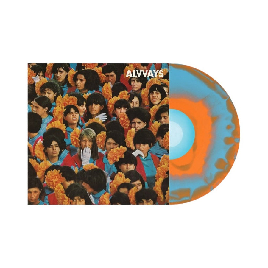 Alvvays Exclusive Limited Orange/Light Blue Color Vinyl LP