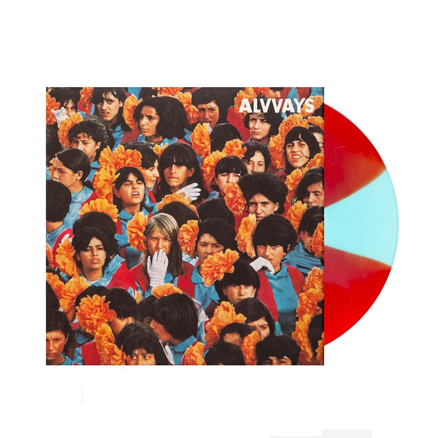 Alvvays Exclusive Red & Blue Spinner Color Vinyl LP
