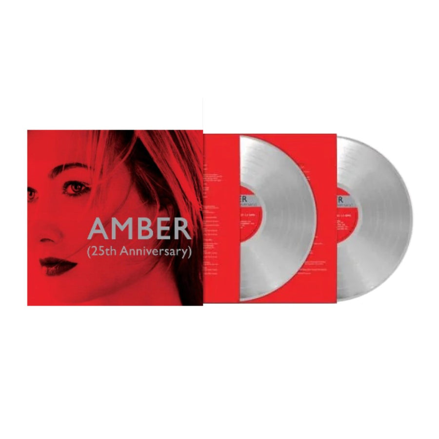 Amber 25th Anniversary Exclusive Limited Metallic Silver Color Vinyl 2x LP