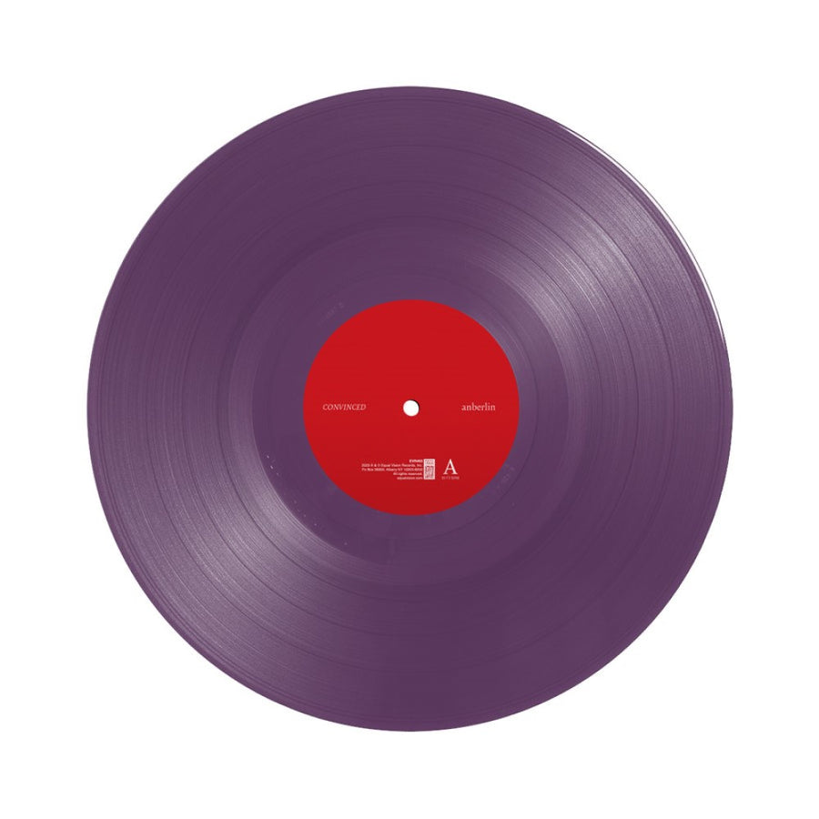 Anberlin - Convinced Exclusive Limited Edition Opaque Purple Color Vinyl LP