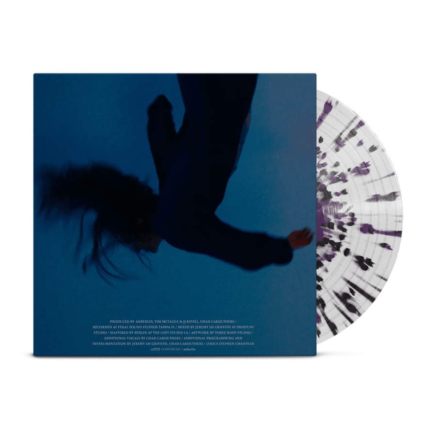 Anberlin - Convinced Exclusive Limited Clear/Black/Purple Splatter Color Vinyl LP