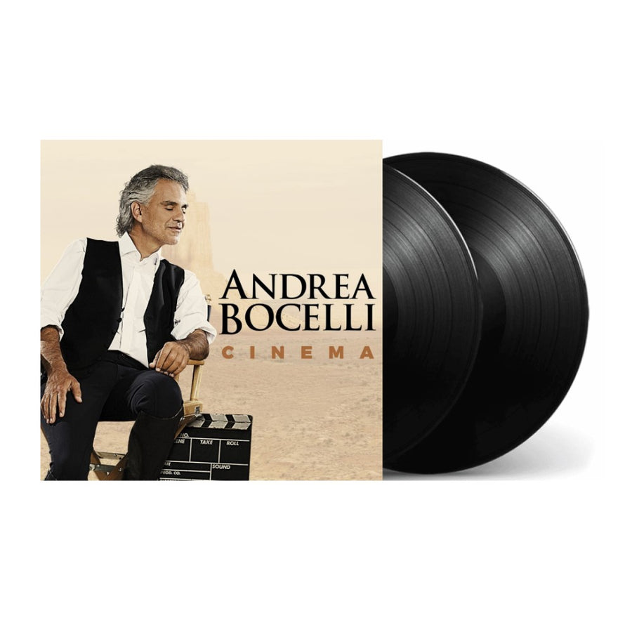 Andrea Bocelli - Cinema Exclusive Limited Black Color Vinyl 2x LP