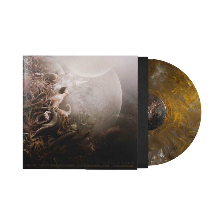 Angel Vivaldi - Away With Words - Pt. 1 & 2 Exclusive Limited Edition Transparent Black Ice/Gold/White Heavy Marble Color Vinyl LP