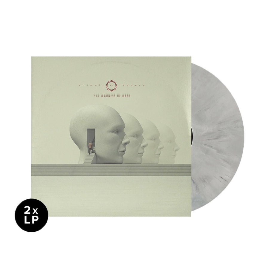 Animals As Leaders - The Madness Of Many Exclusive Opaque Bone/Black & White Marble Color Vinyl 2x LP