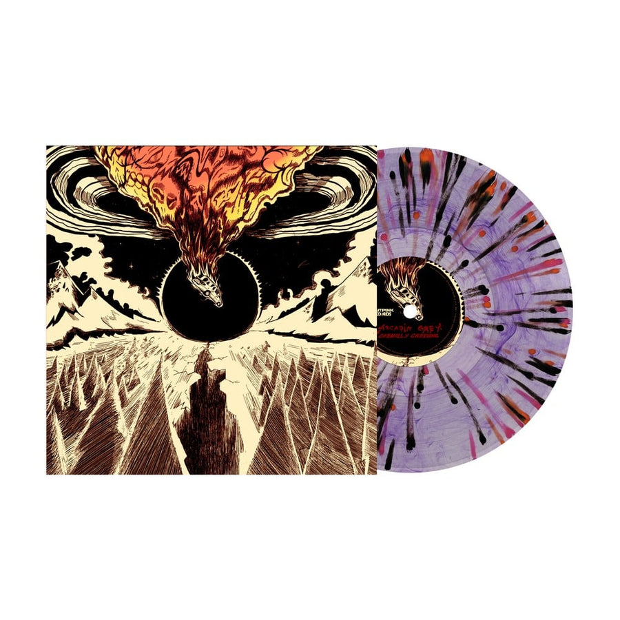 Arcadia Grey - Casually Crashing Exclusive Limited Purple Nebula/Splatter Color Vinyl LP