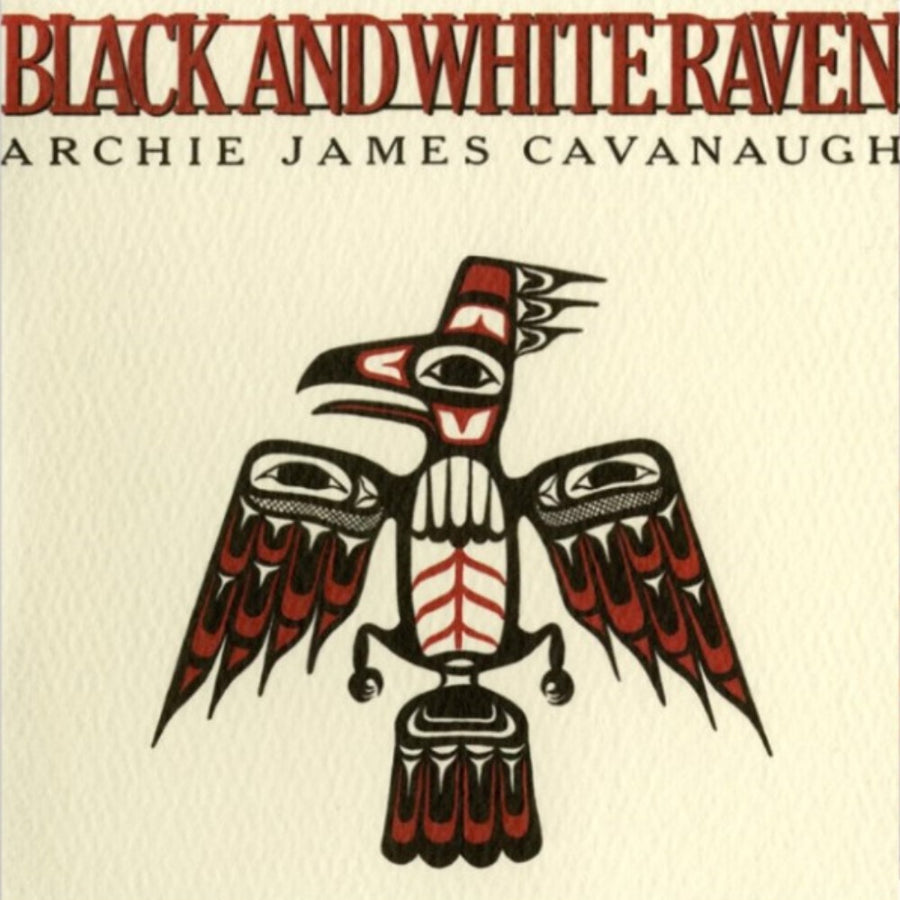 Archie James Cavanaugh - Black And White Raven Exclusive Clear/Red/Black Splatter Color Vinyl LP Club Edition