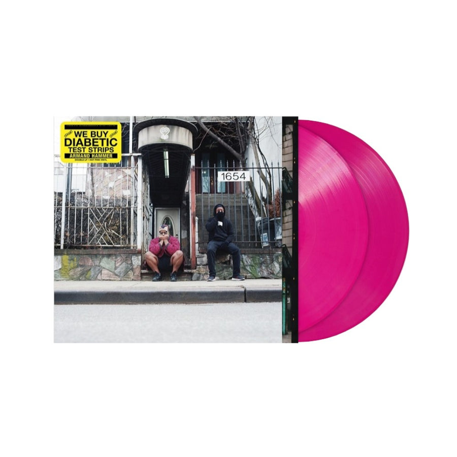 Armand Hammer - We Buy Diabetic Test Strips Exclusive Limited Hot Pink Color Vinyl 2x LP