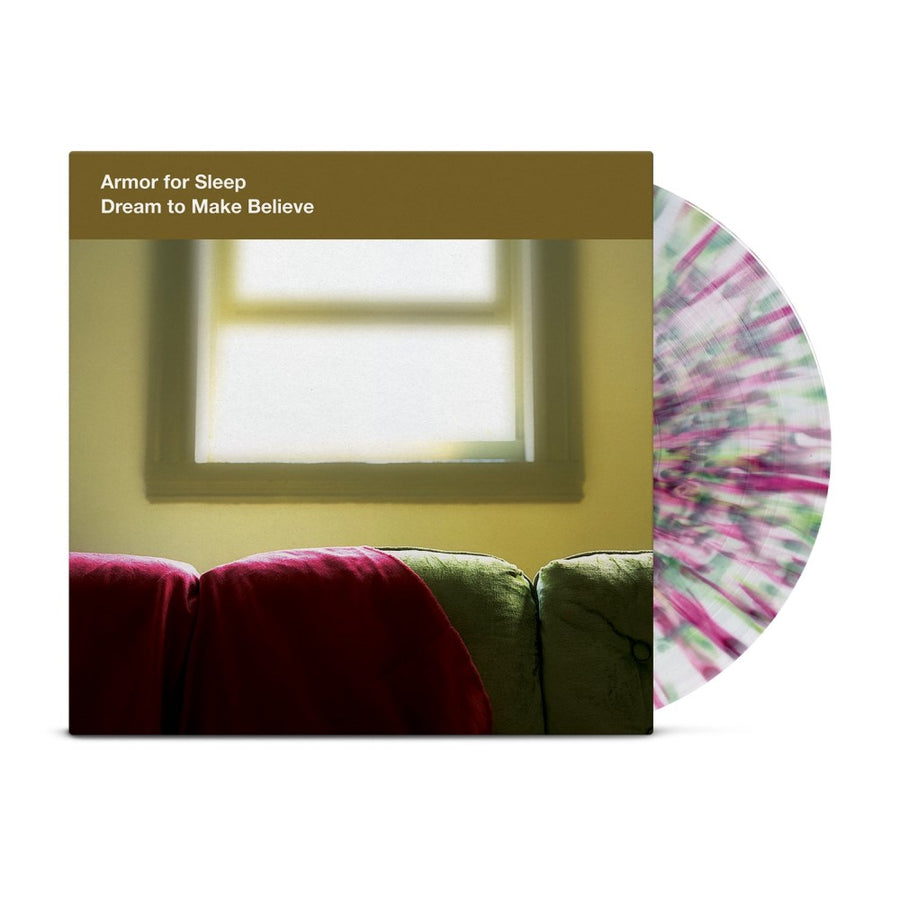 Armor For Sleep - Dream to Make Believe Exclusive White/Green/Maroon Splatter Color Vinyl LP
