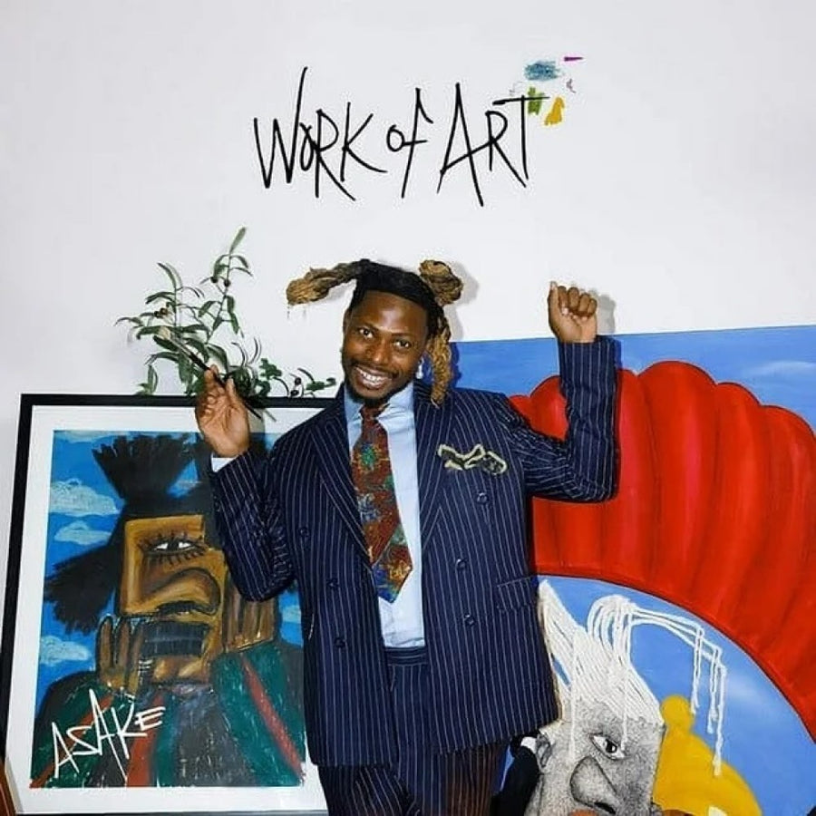 Asake - Work of Art World/Reggae Exclusive Limited Tri-Color Stripe Vinyl LP