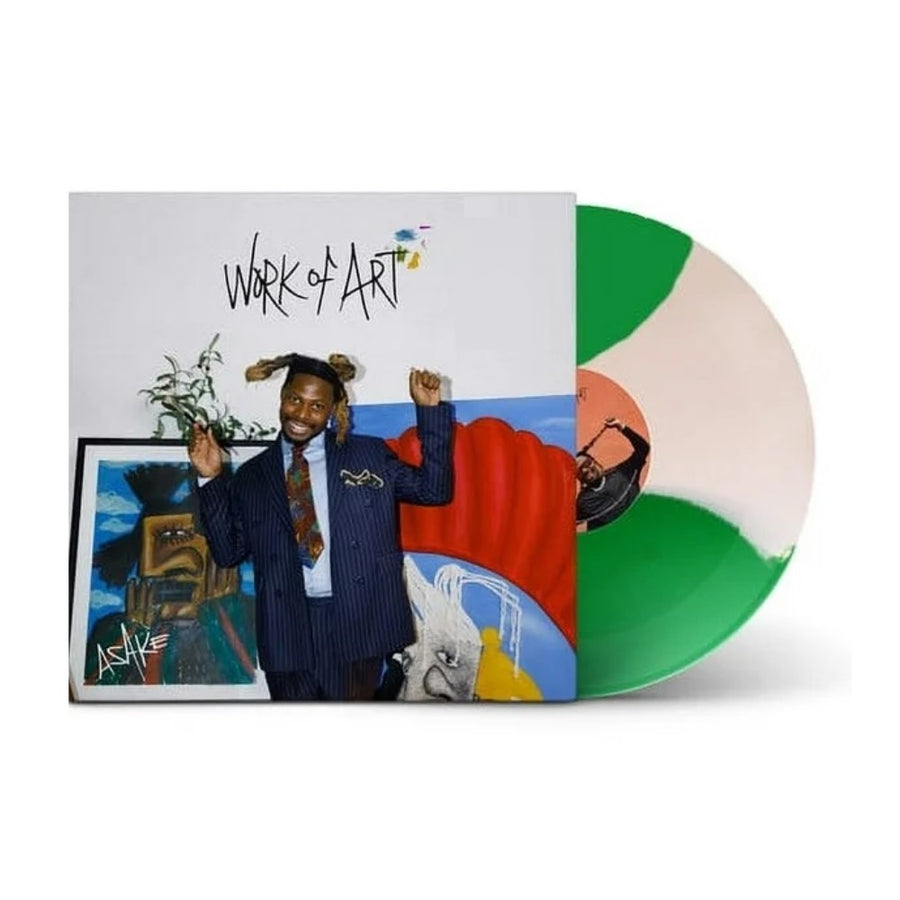 Asake - Work of Art World/Reggae Exclusive Limited Tri-Color Stripe Vinyl LP