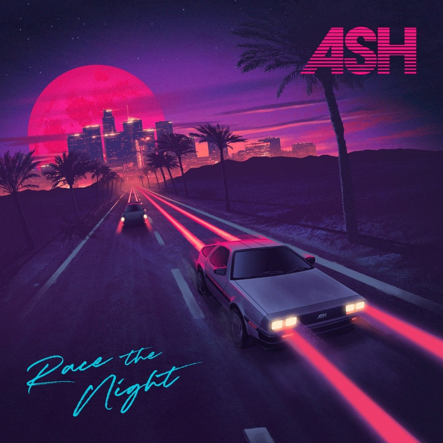 Ash - Race The Night Exclusive Limited Transparent Orange Color Vinyl LP