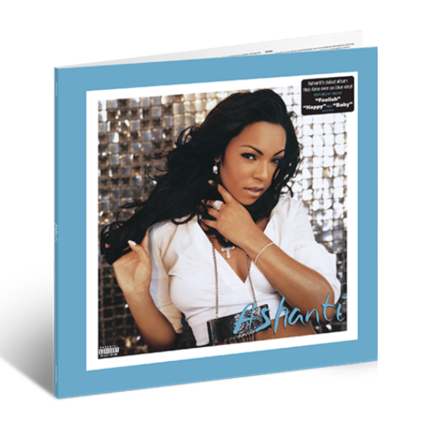 Ashanti Exclusive Limited Baby Blue Color Vinyl 2x LP