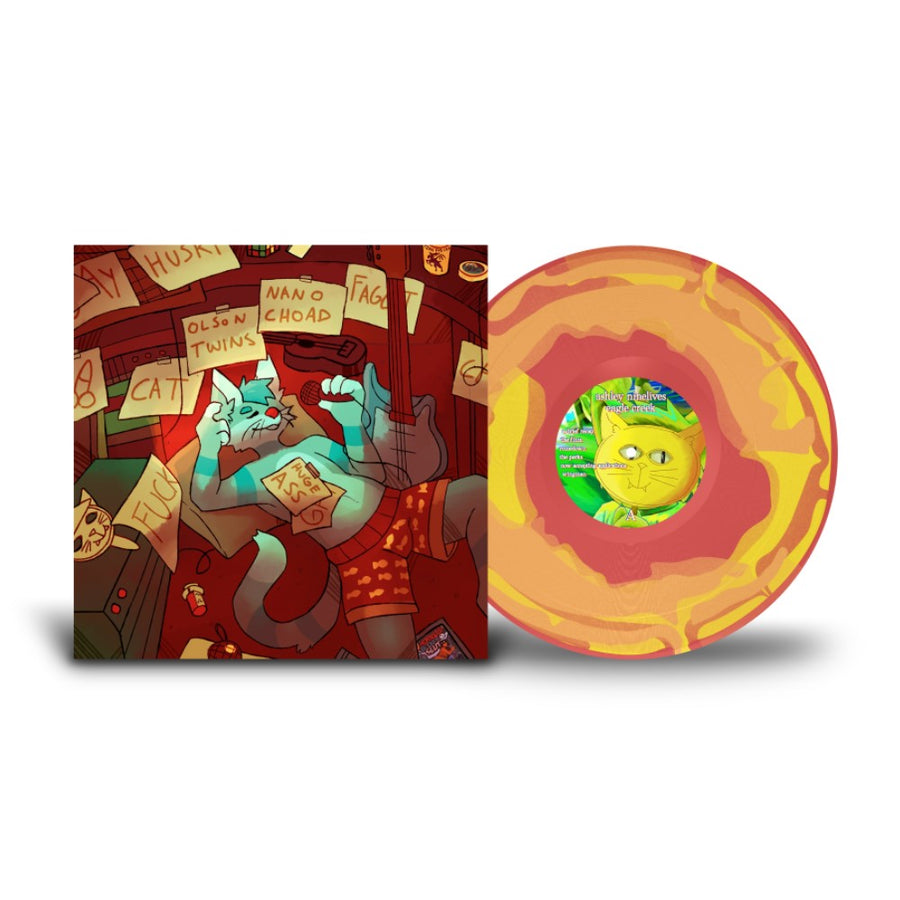 Ashley Ninelives - Eagle Creek Exclusive Limited Yellow/Orange/Red Swirl Color Vinyl LP