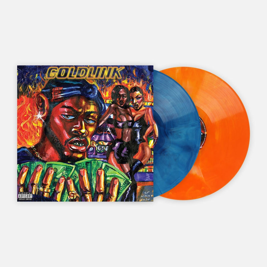 Goldlink - At What Cost Exclusive Club Edition VMP ROTM Orange and Blue Galaxy Colored Vinyl 2xLP