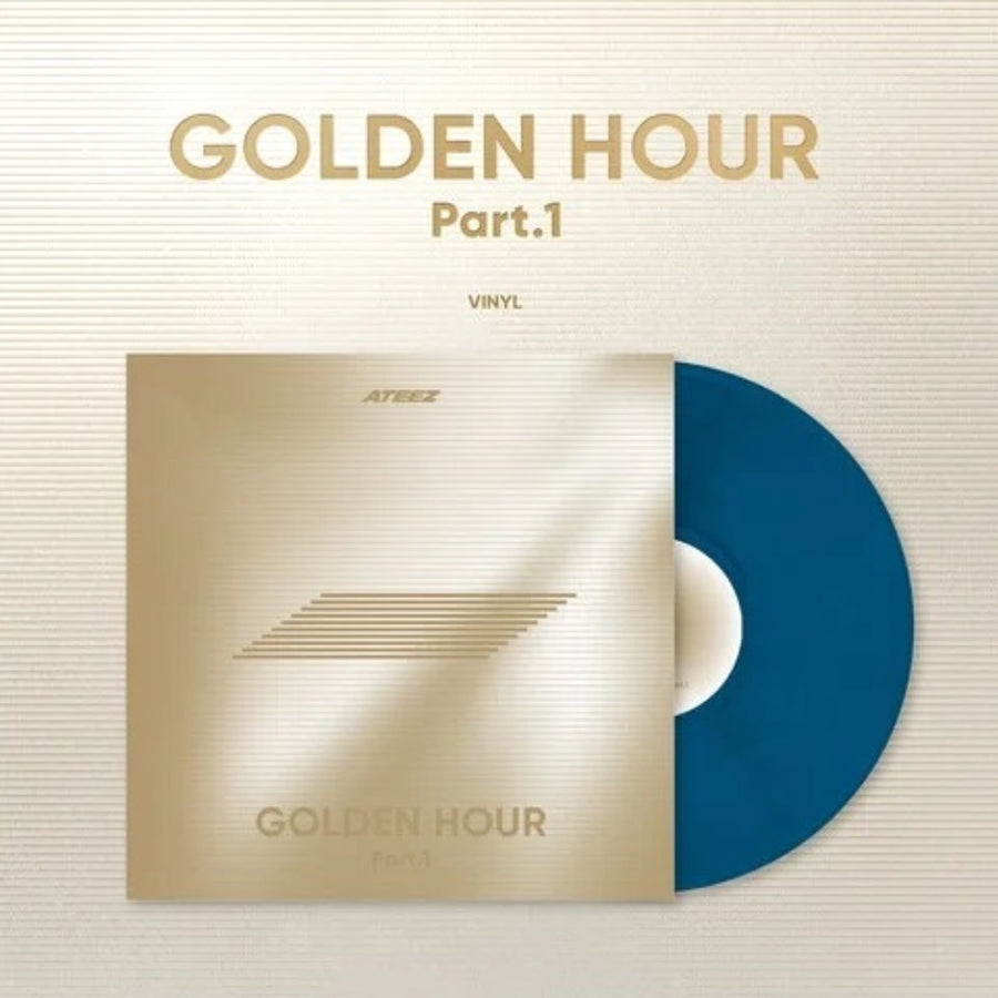 Ateez - Golden Hour: Part.1 Exclusive Limited Aqua Color Vinyl LP