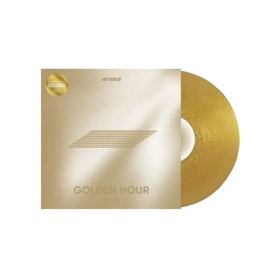 Ateez - Golden Hour: Part.1 Exclusive Limited Gold Nugget Color Vinyl LP