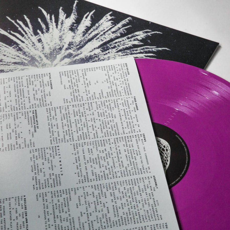 Gatherers - Quiet World Exclusive Limited Edition Purple Color Vinyl LP Record