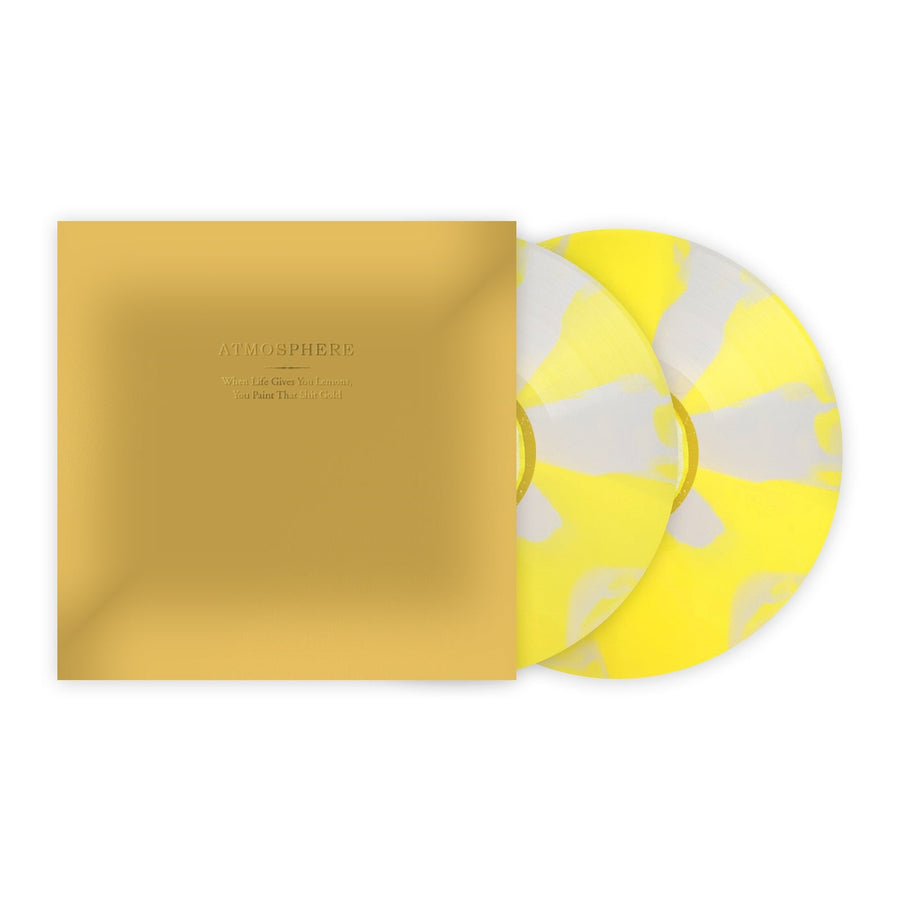 Atmosphere - When Life Gives You Lemons, You Paint That Shit Gold Exclusive VMP Club Edition Hip Hop 2x LP Yellow & White Cornetto Color Vinyl ROTM