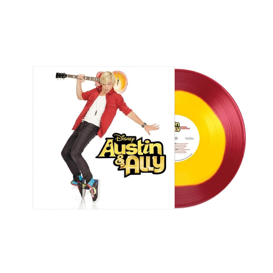Austin Moon - Austin & Ally (Original Soundtrack) Exclusive Limited Ruby Red/Canary Yellow Color Vinyl LP