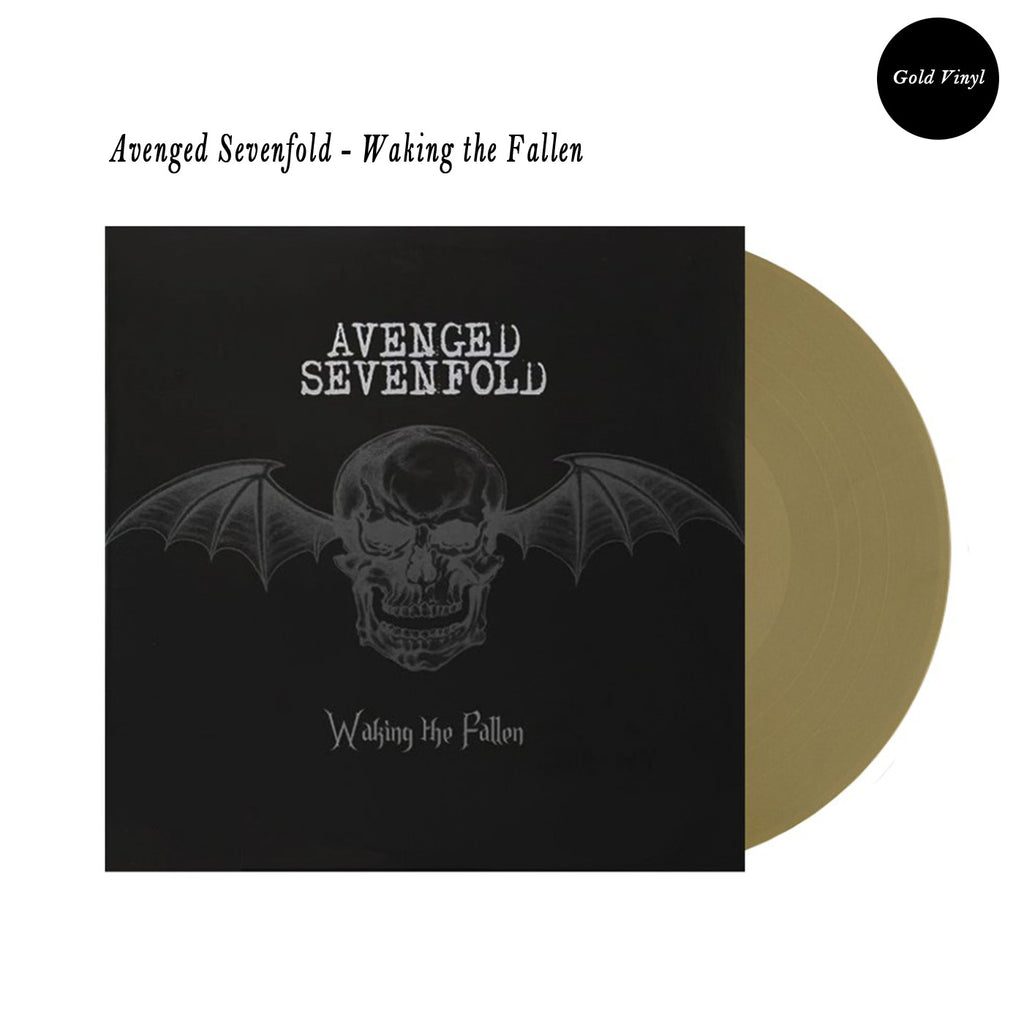 Avenged Sevenfold Waking The Fallen Exclusive Gold Color Vinyl 2x LP avenged-sevenfold-waking-the-fallen-exclusive-gold-color-vinyl-2x-lp
